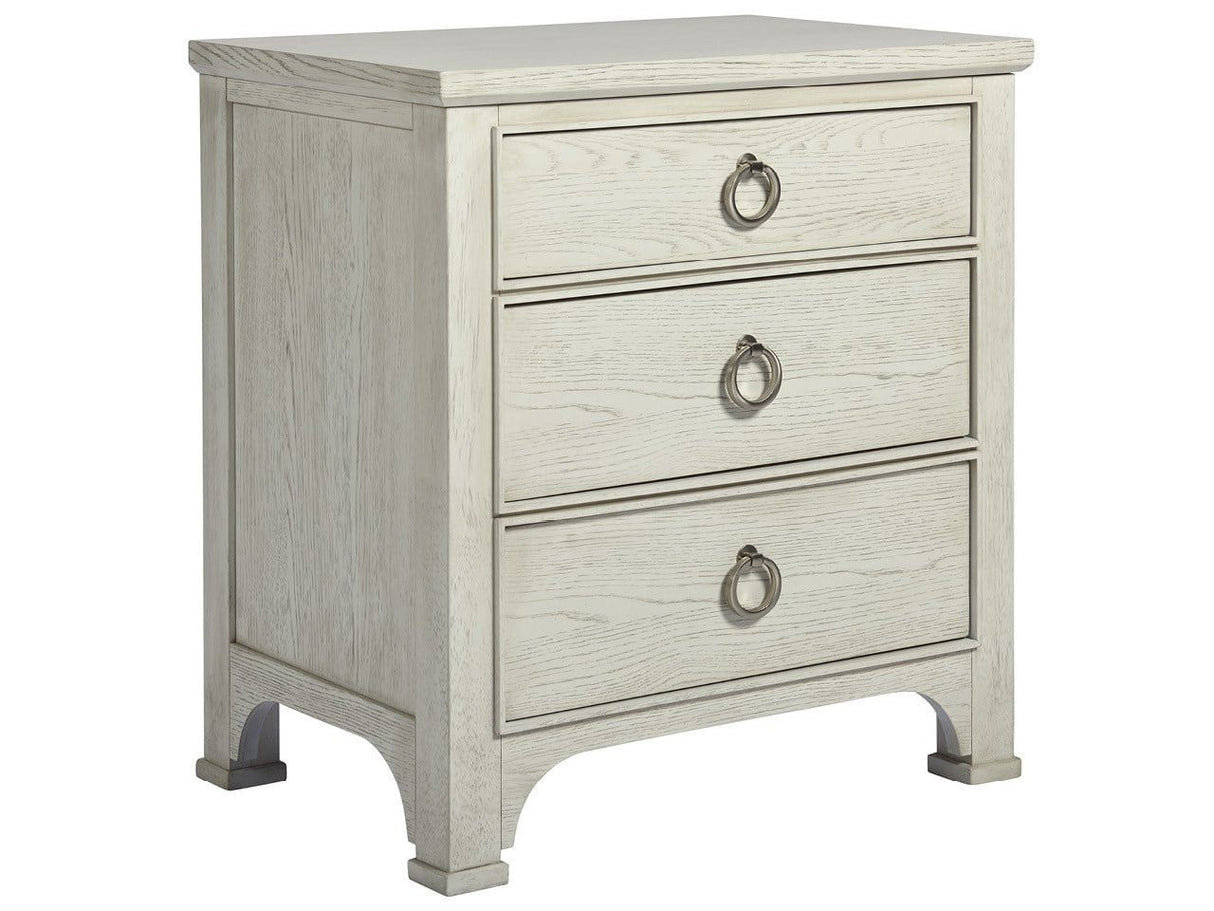 Escape - Nightstand - Pearl Silver