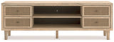Cielden - Extra Large TV Stand - Two-tone