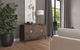 Commerce And Market - Carved Accent Chest - Dark Brown