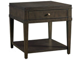 Fenwick - End Table - Dark Brown
