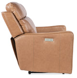 MS - Twain Zero Gravity Power Loveseat With Power Headrest And Lumbar - Light Brown