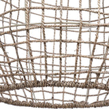 Cross - Weave 1 Light Pendant - Beige