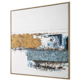 Stacked Against - Hand Painted Canvas