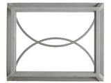 Silver Sands - Rectangular End Table - Pearl Silver