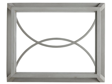Silver Sands - Rectangular End Table - Pearl Silver