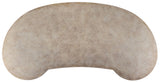 Melange - Fluted Kidney Desk - Pearl Silver