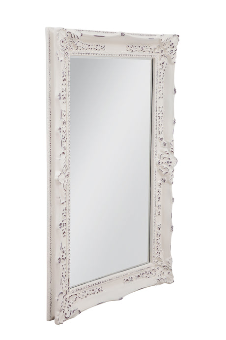 Michael - Wall Mirror - White Washed