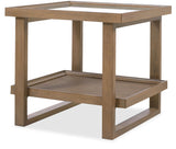 Sonnet - Rectangular End Table - Gray