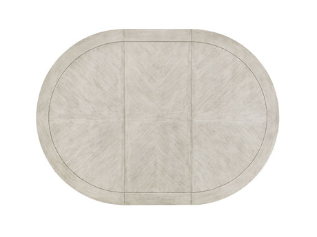 Oyster Bay - Calerton Round Dining Table - Pearl Silver