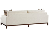 Barclay Butera Upholstery - Horizon Sofa With Dark Brown Base