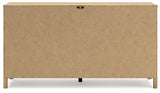 Bermacy - Six Drawer Dresser - Light Brown