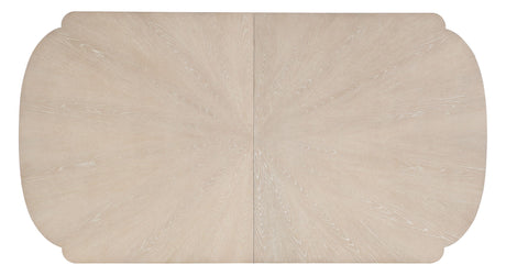 Nouveau Chic - Rectangle Dining Table With 1-22" Leaf - Light Brown