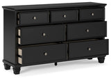 Lanolee - Dresser - Black
