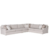 Upholstery Hadlee - Loveseat 4 Pieces Kit - Pearl Silver
