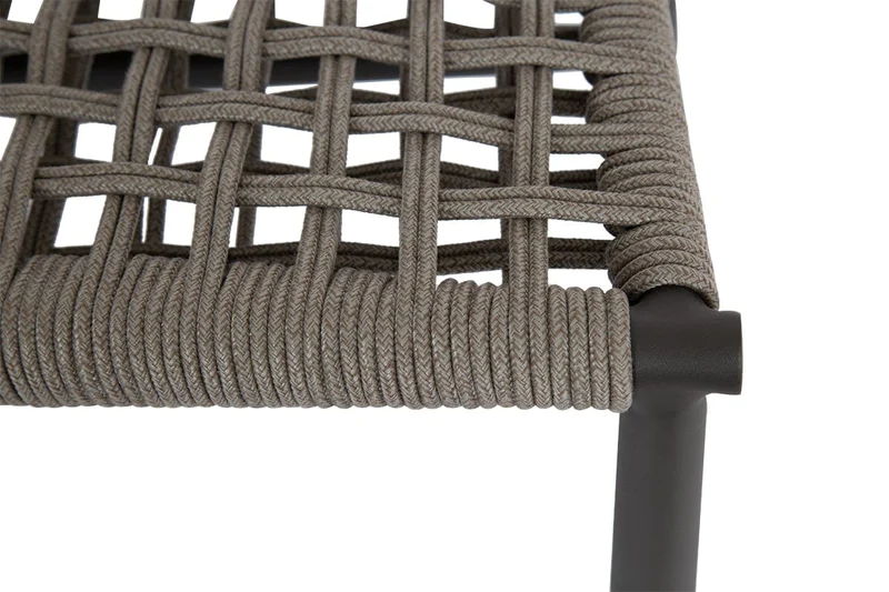 Grigio - Cushionless Accent Chair - Graphite