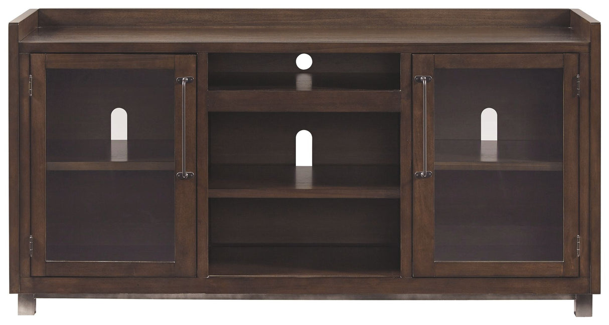 Starmore - Brown - XL TV Stand w/Fireplace Option