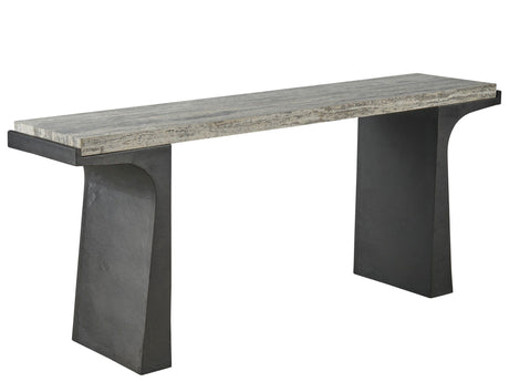 New Modern - Quill Console Table - Gray