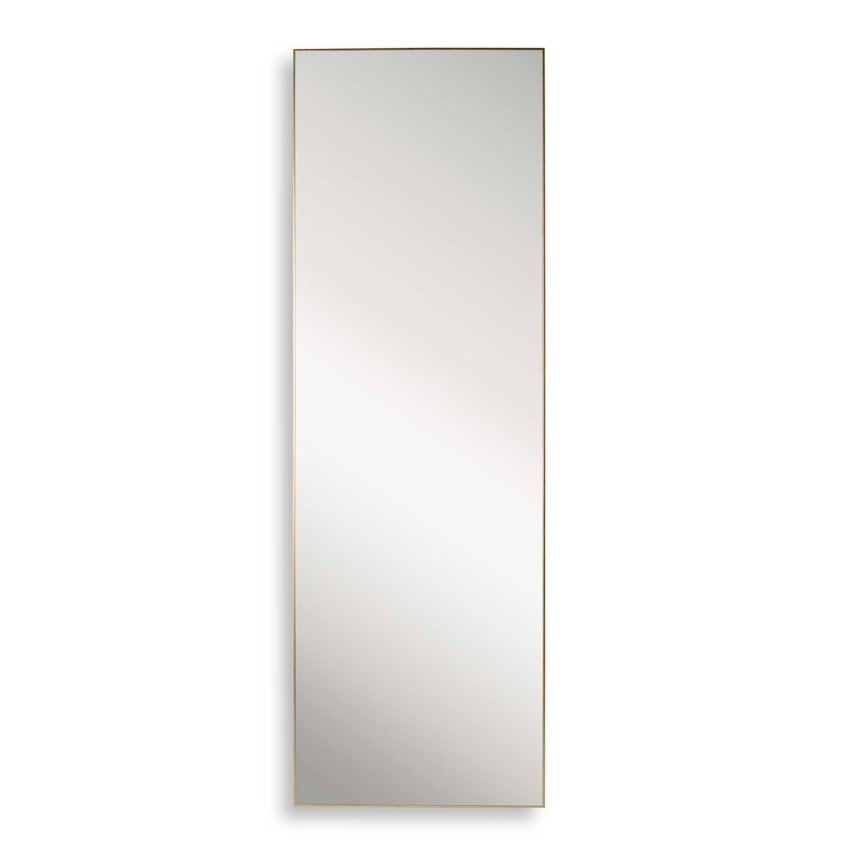 Contemporary Plain Mirror - Gold Finish