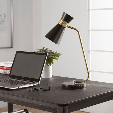 Desk Lamp - Gold & Black