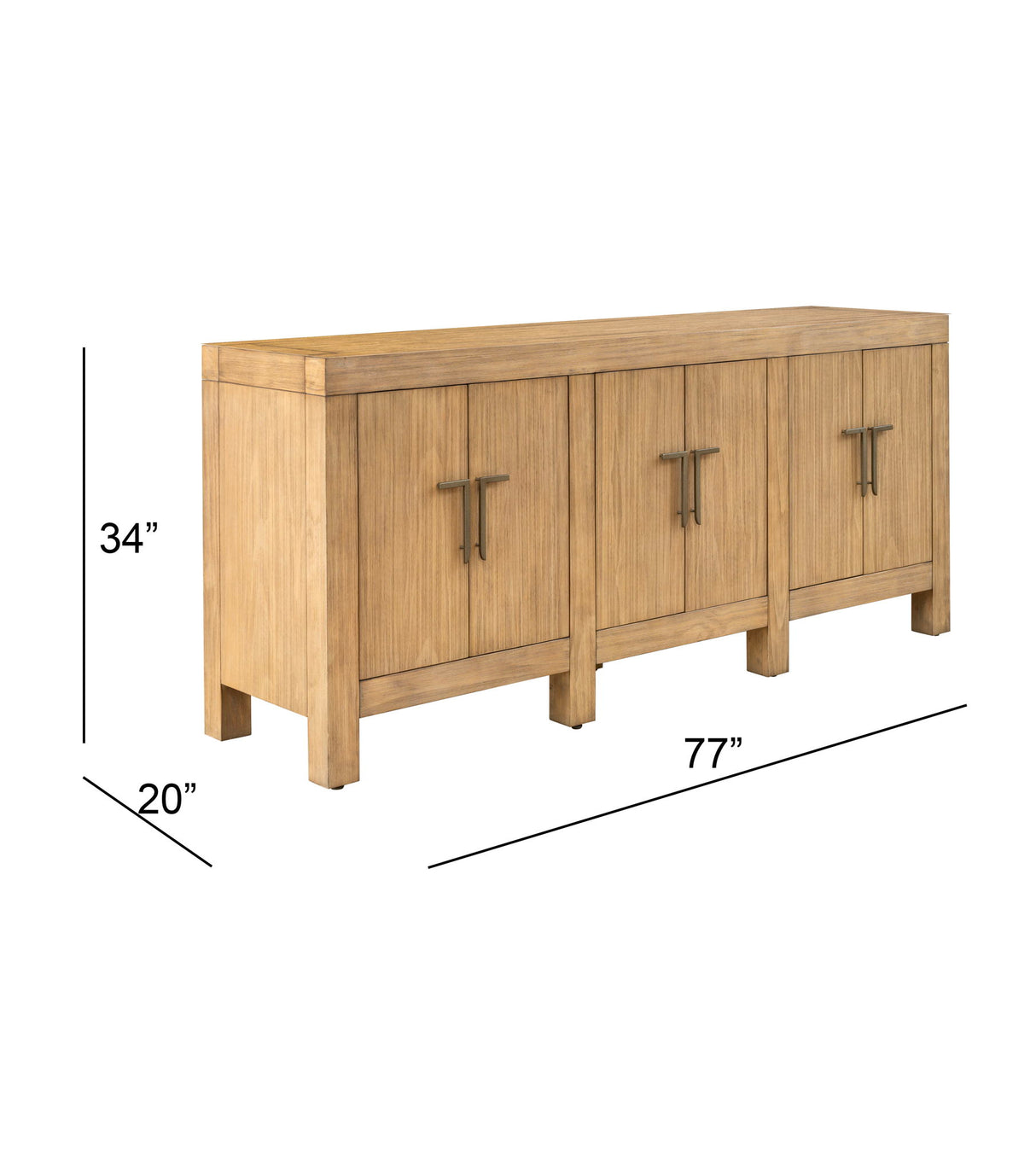 Riggs - Server - Wheat Oak