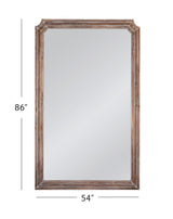 Joss - Floor Mirror - Dark Brown