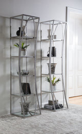 Metal Designs - Ellipse Slim Etagere