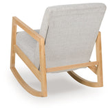 Wychworth - Gray / Natural - Accent Chair