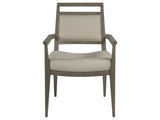 Cohesion Program - Nico Upholstered Arm Chair - Dark Brown