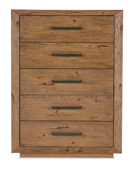 Big Sky - 55.25" 5-Drawer Chest - Light Brown