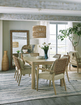 Surfrider - Rectangle Dining Table With 1-18" Leaf - Light Brown