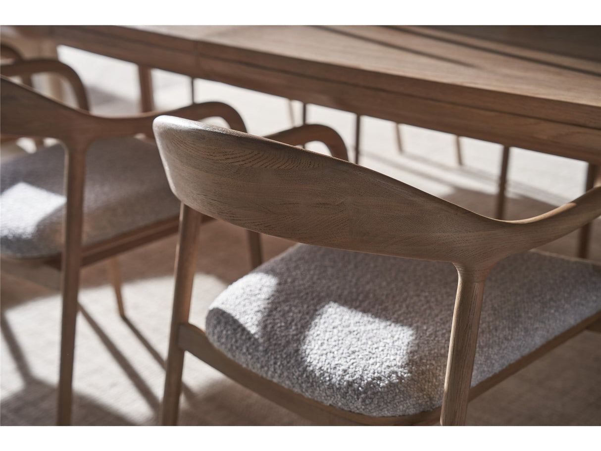 Modern - Malone Dining Table - Light Brown