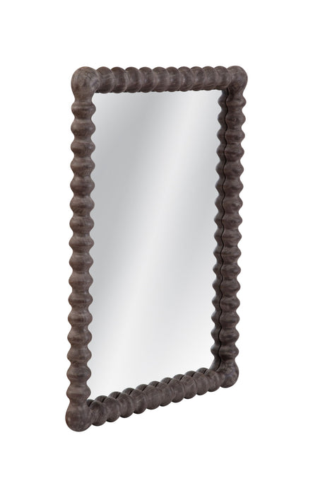 Vallente - Wall Mirror - Dark Brown