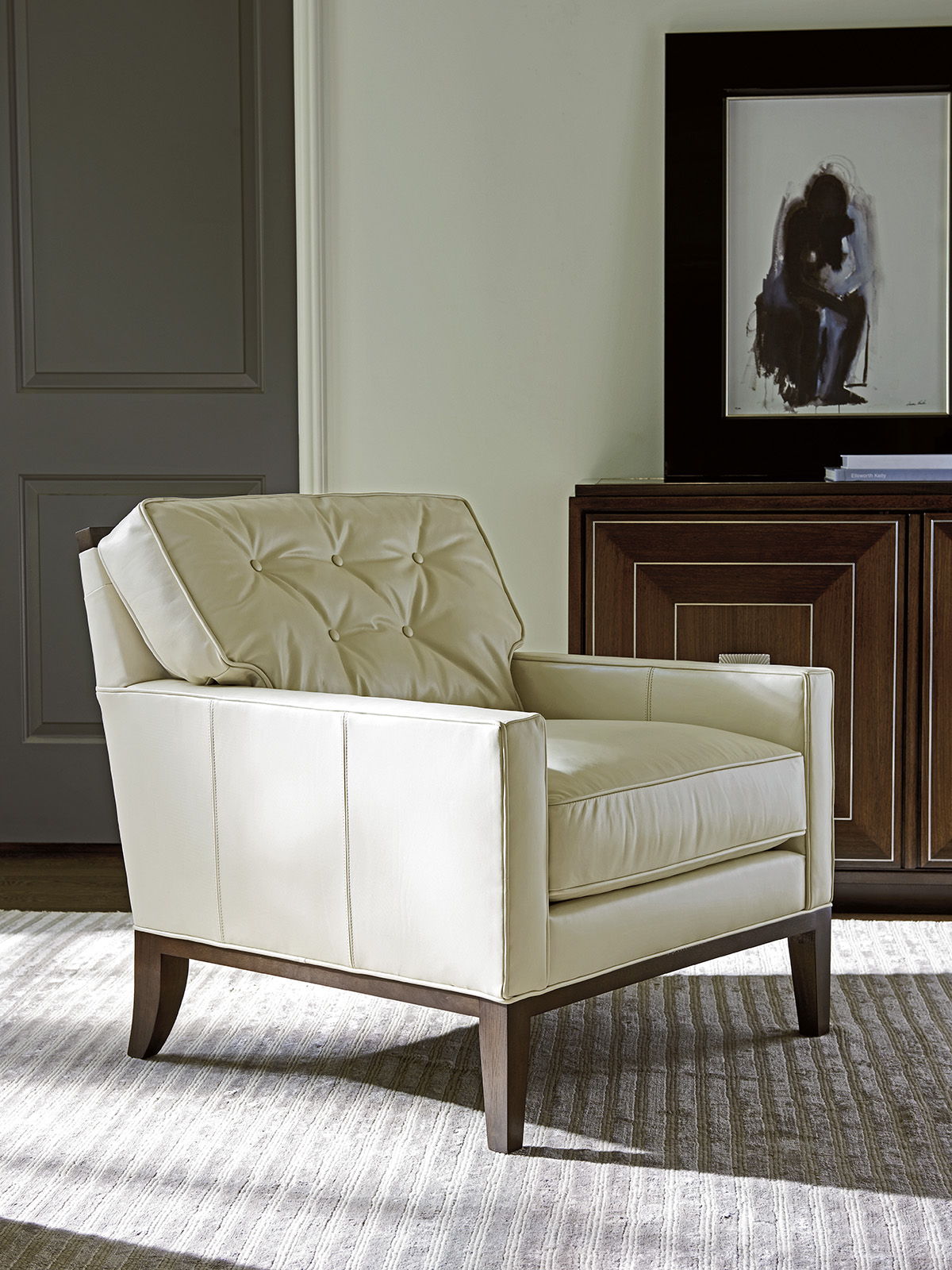 Macarthur Park - Fernhill Leather Lounge Chair - Light Brown