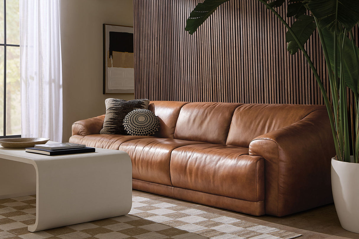 SS - Fleetwood 3-Seat Sofa - Brown