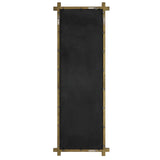 Abanu - Ribbed Gold Dressing Mirror