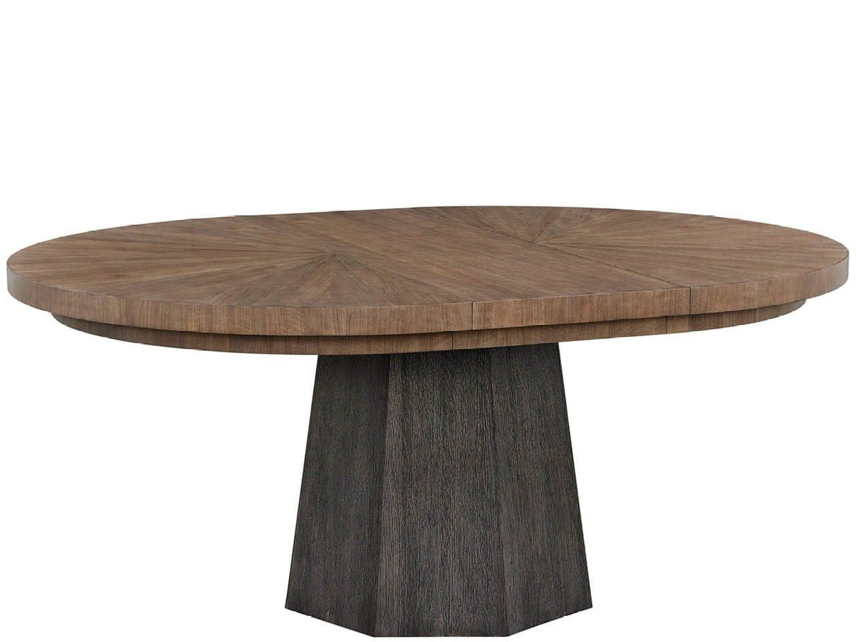 Modern / Mist & Veil - Round Dining Table - Haze