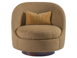 Artistica Upholstery - Genevieve Swivel Fabric Chair - White