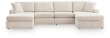 Modmax - U-Shaped Sectional - Oyster