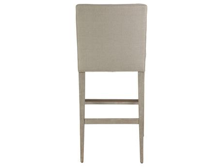Cohesion Program - 42" Madox Upholstered Low Back Barstool - Gray
