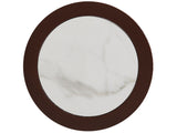 Abaco - Round Accent Table - Dark Brown