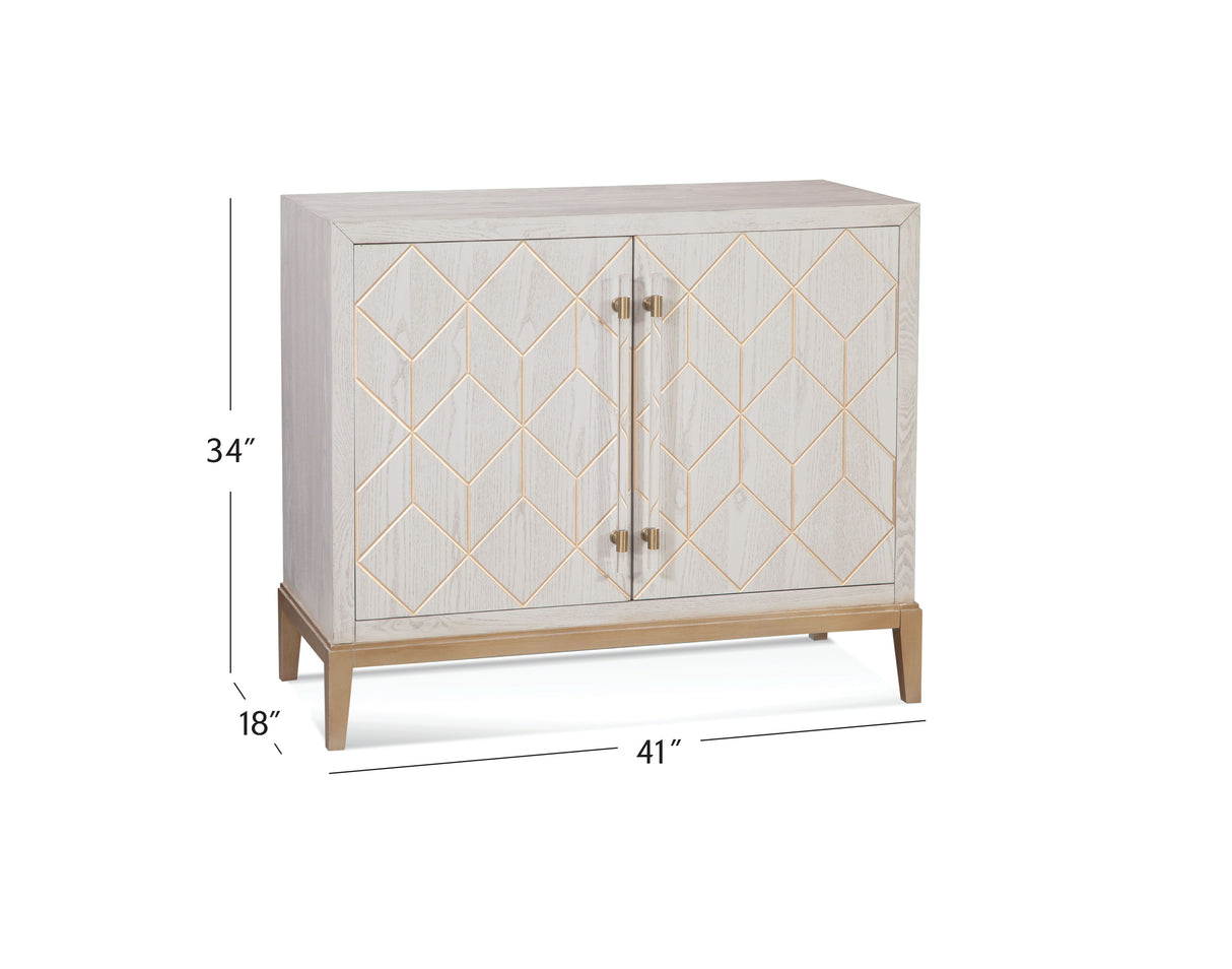 Perrine - Hospitality Cabinet - White