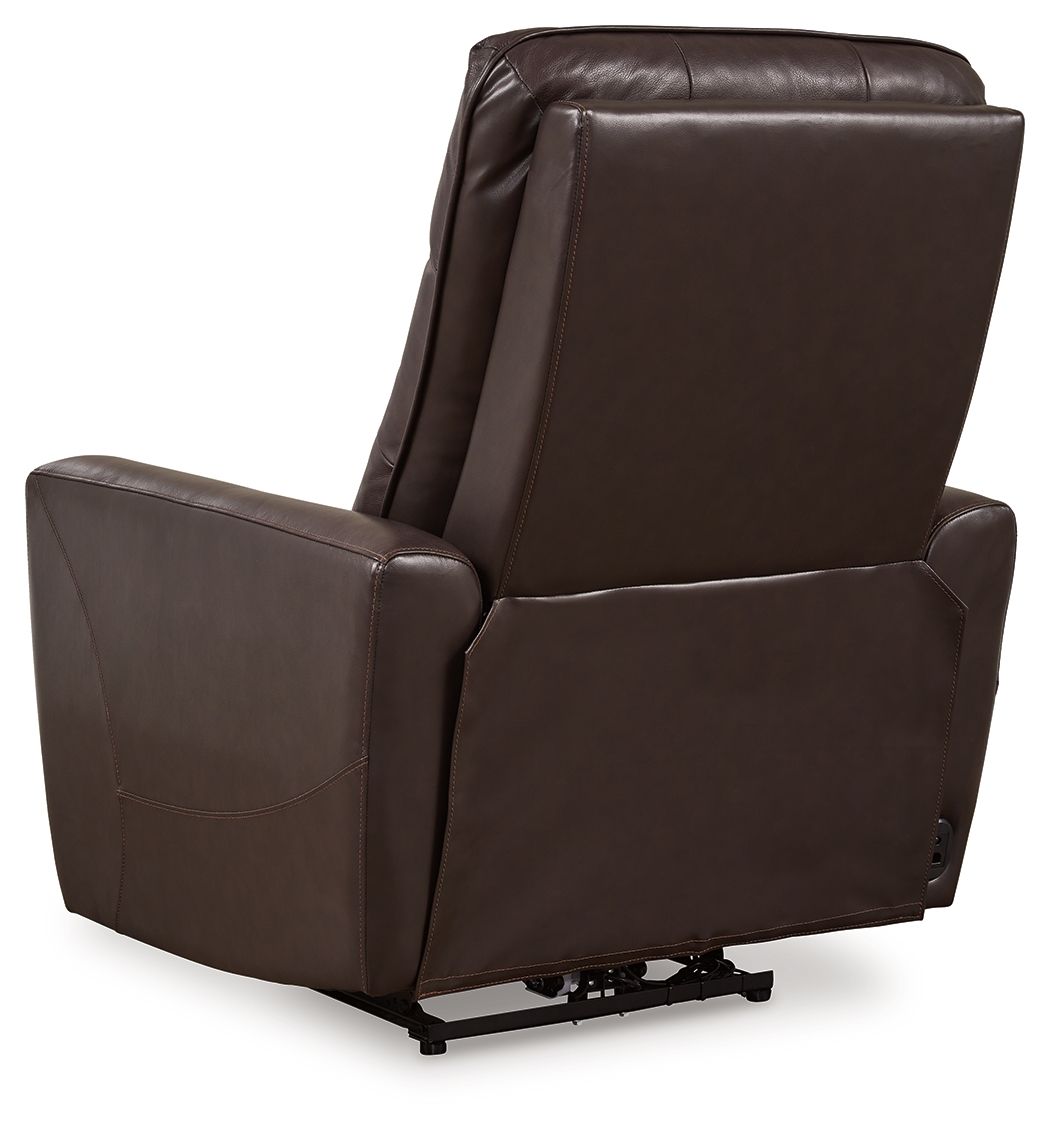 Pisgham - Power Recliner With Adj Headrest