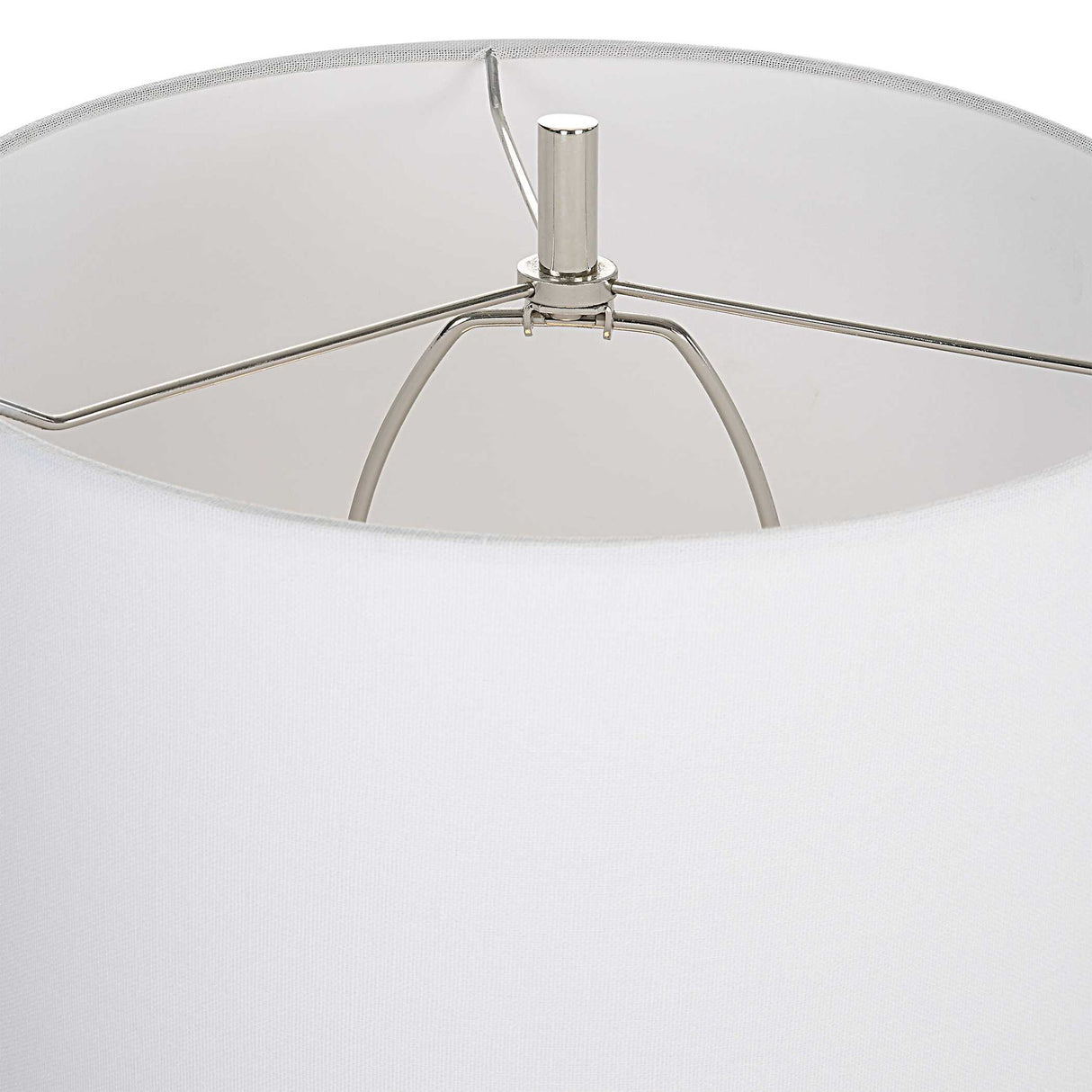 Chalice - Striped Table Lamp - Beige