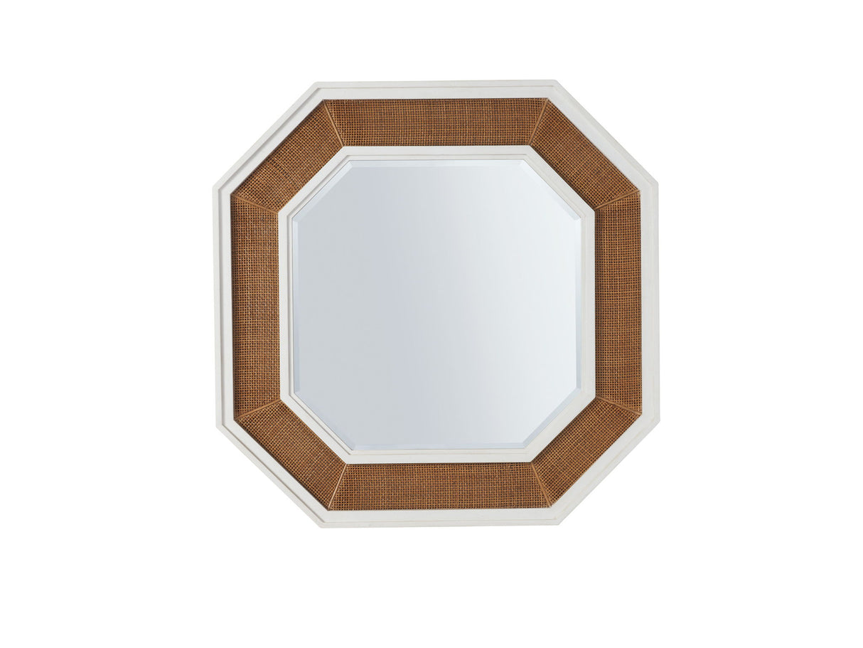 Laguna - Wood Thalia Octagonal Mirror - Light Brown