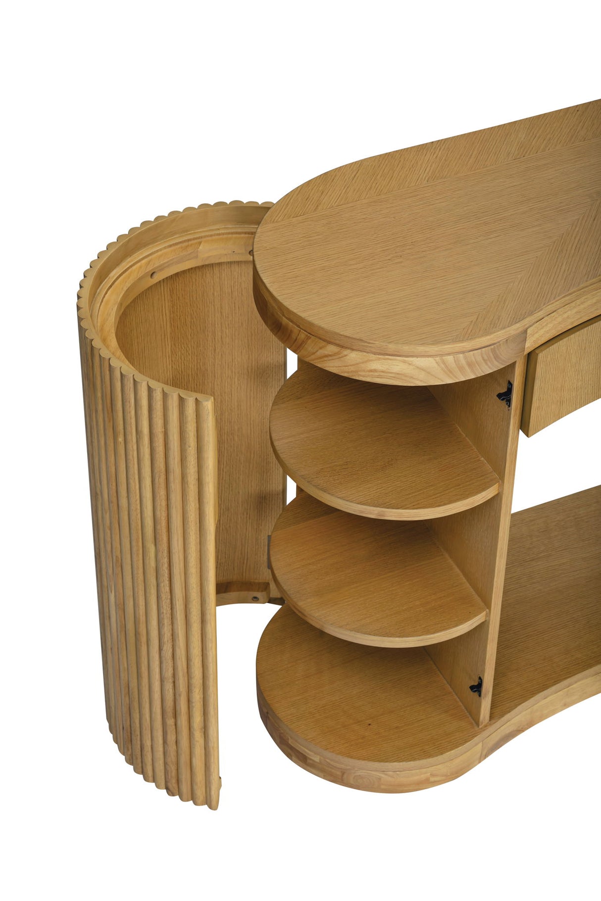 Sterling - Console Table - Wheated Oak