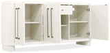 Melange - Bar None Credenza - White
