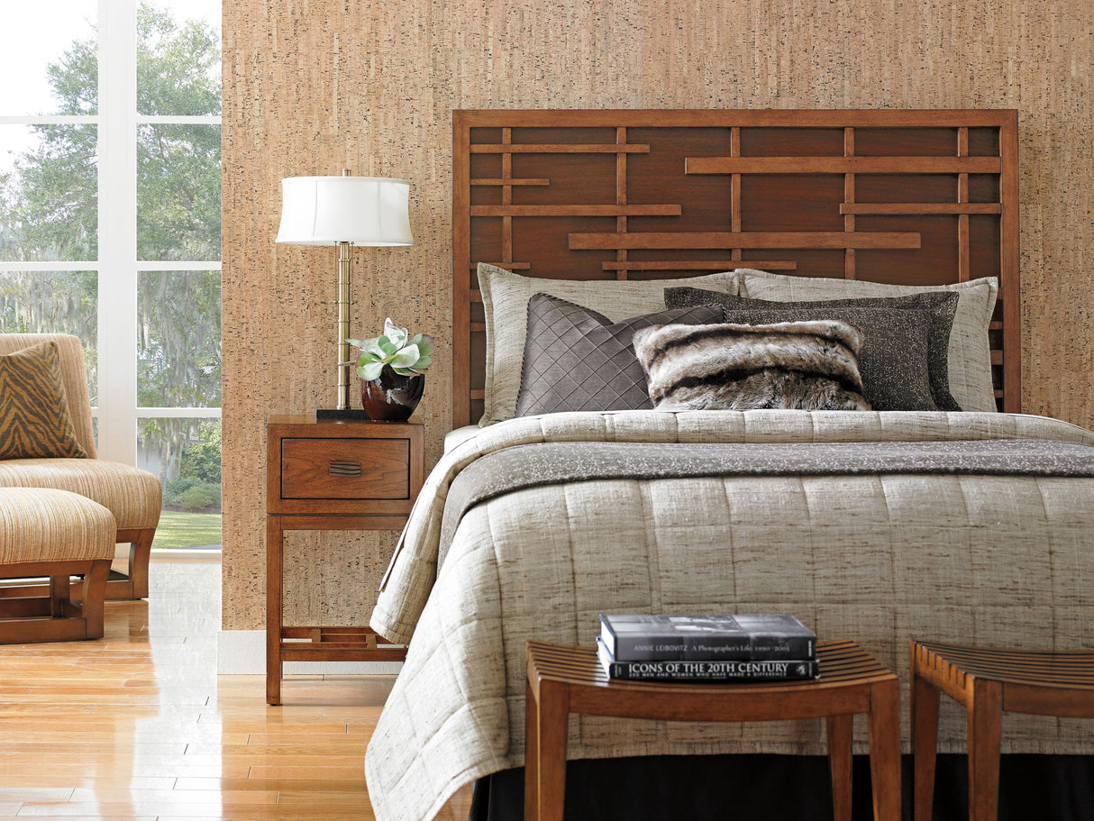 Island Fusion - Midori Bench - Dark Brown