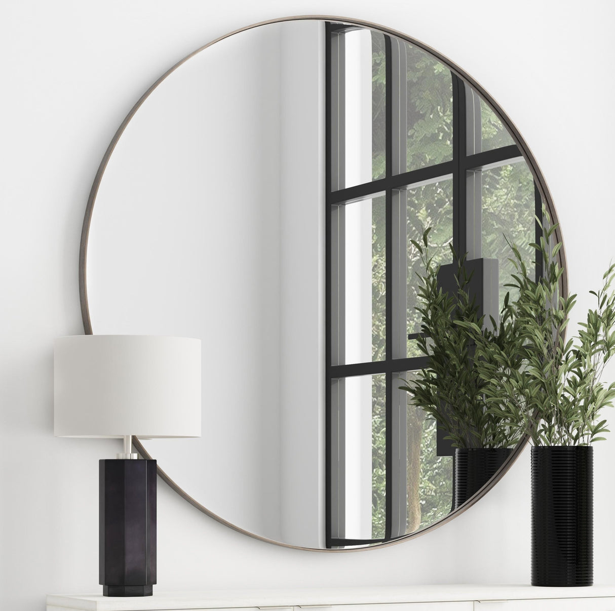 Eltham - Wall Mirror - Silver