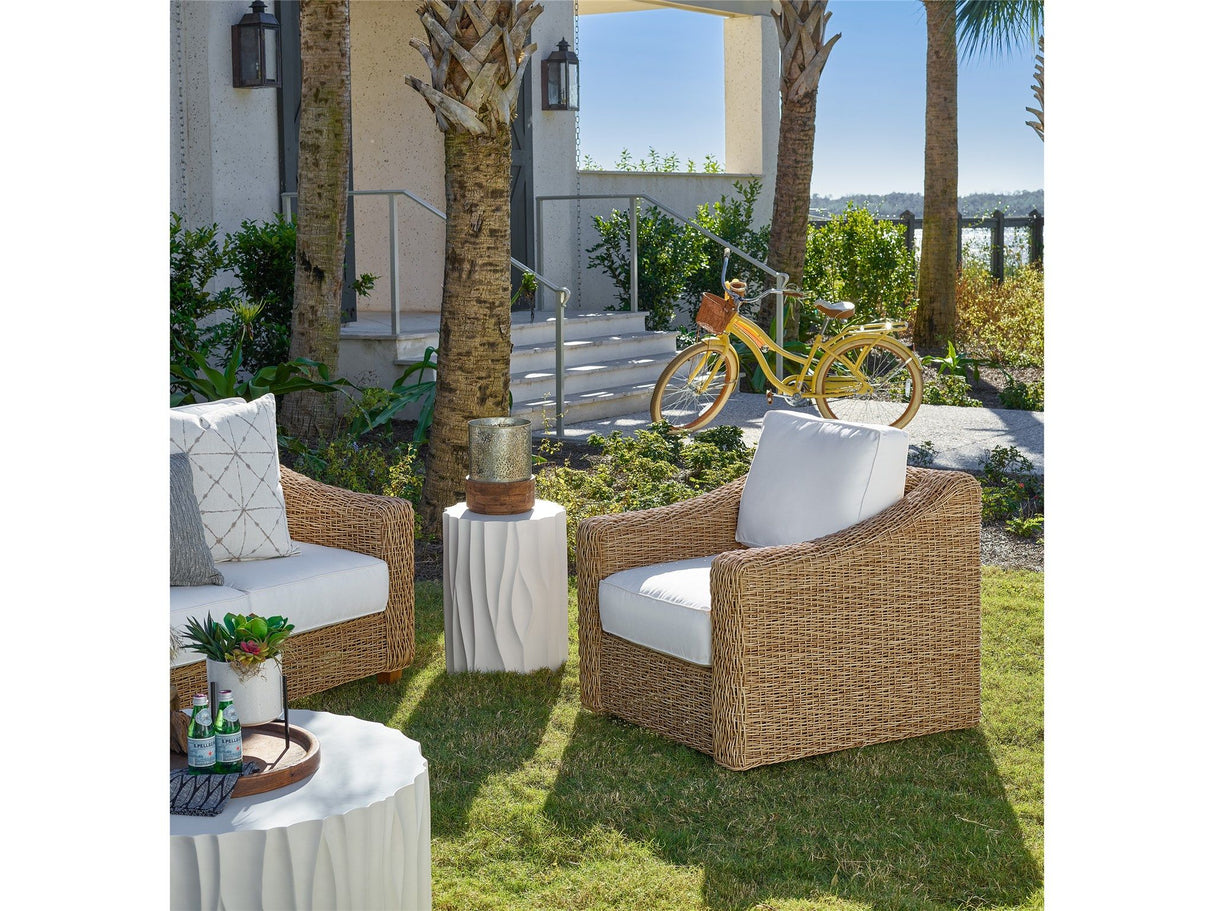 Coastal Living Outdoor - Laconia Swivel Chair - Light Brown