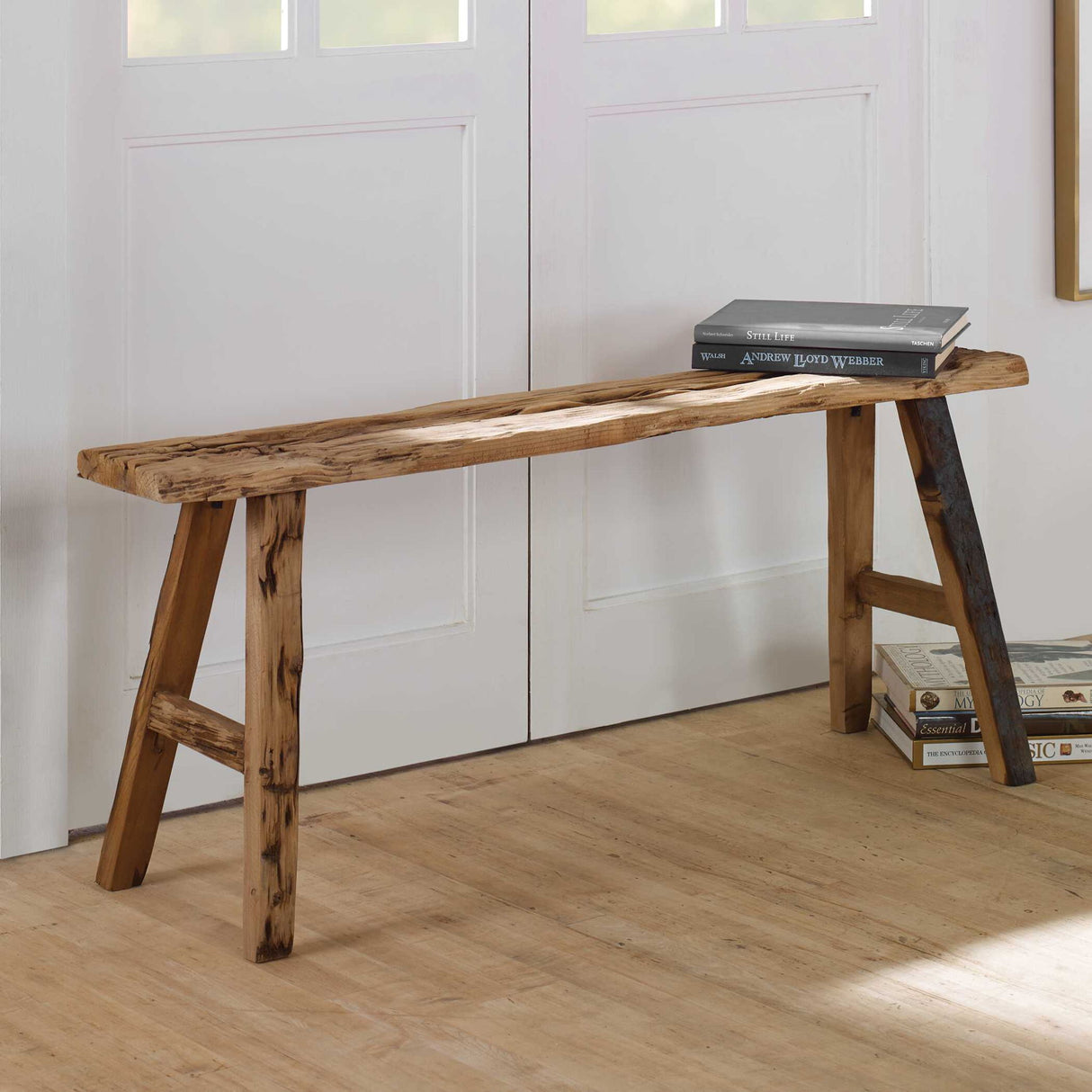 Paddock - Rustic Bench - Brown, Dark